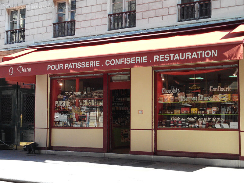 Boutique G. Detou à Paris - Pure Gourmandise