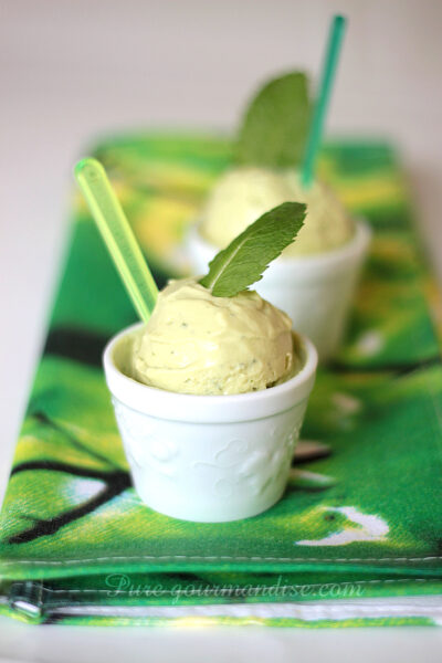 Sorbet à l'avocat - PureGourmandise