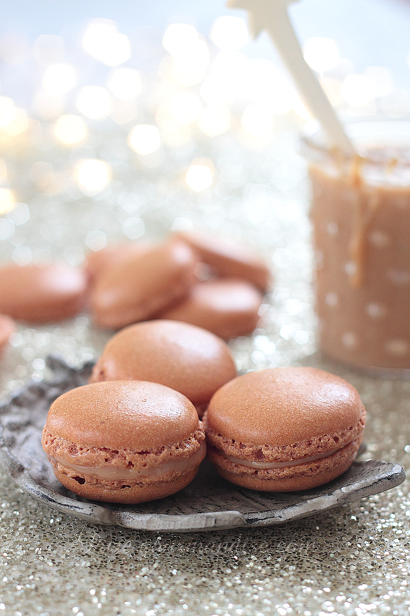 Macarons à la confiture de lait dulce de leche - Pure Gourmandise