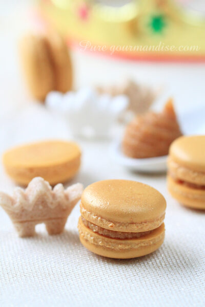 Macarons des rois à la frangipane - Pure Gourmandise