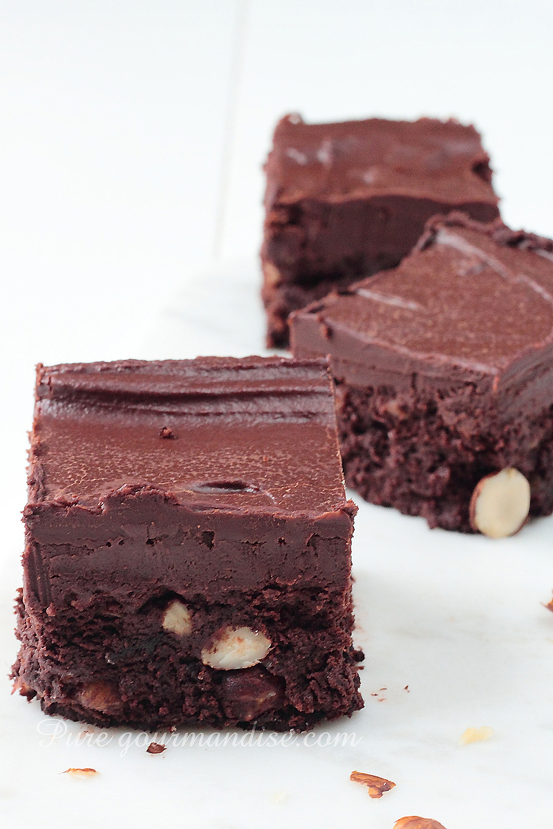 Brownie fudge au chocolat - Pure Gourmandise