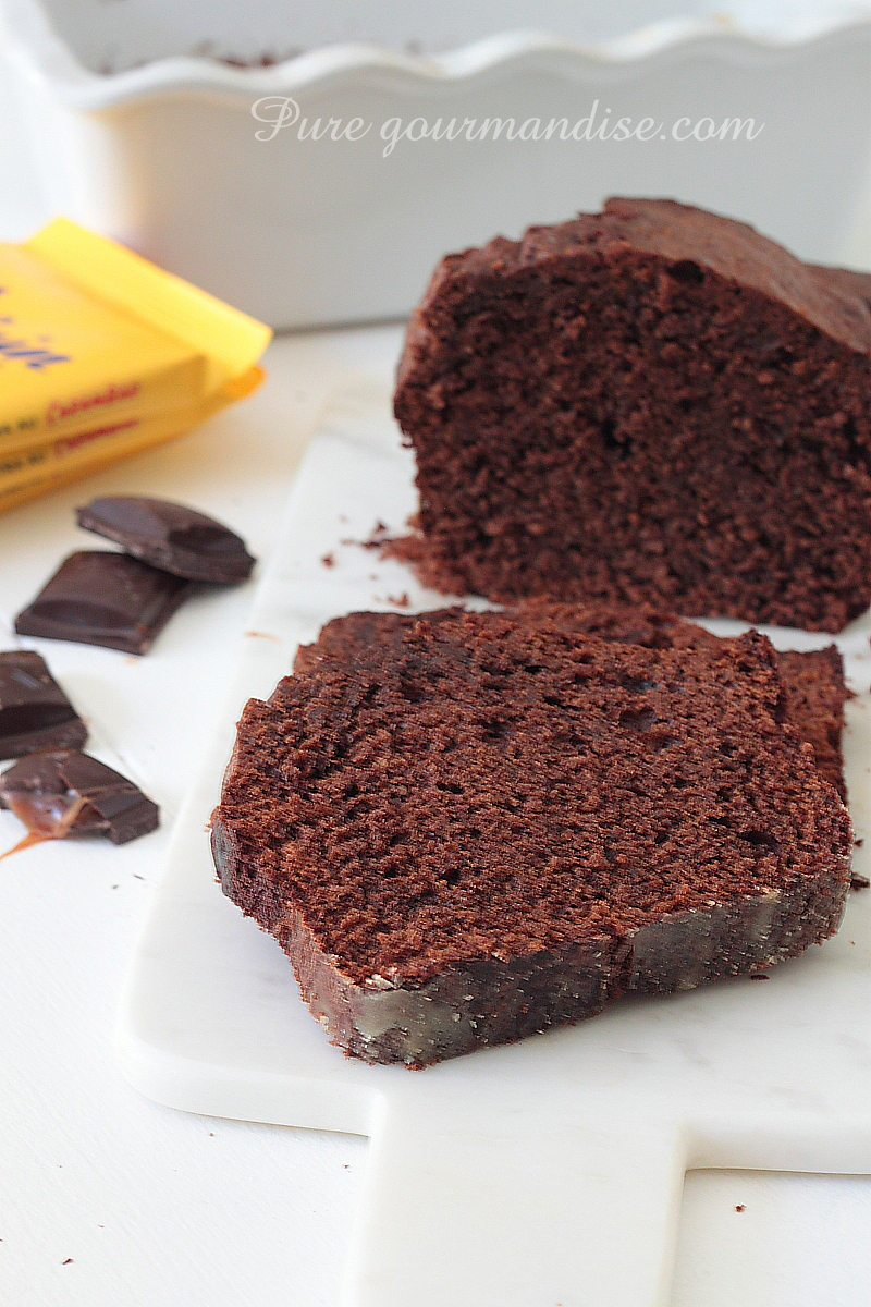 Cake au chocolat au Carambar - Pure Gourmandise