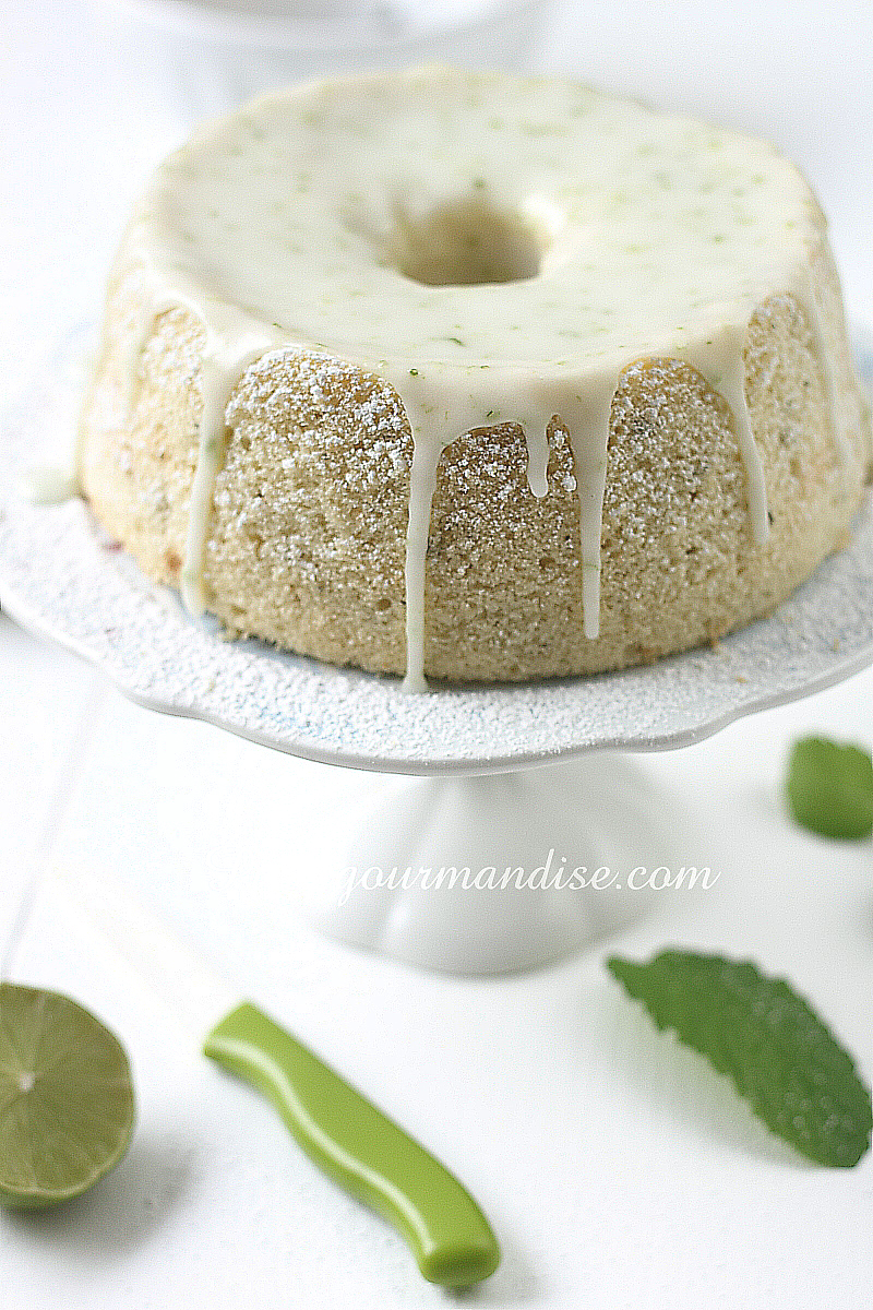 Chiffon cake au mojito - Pure Gourmandise