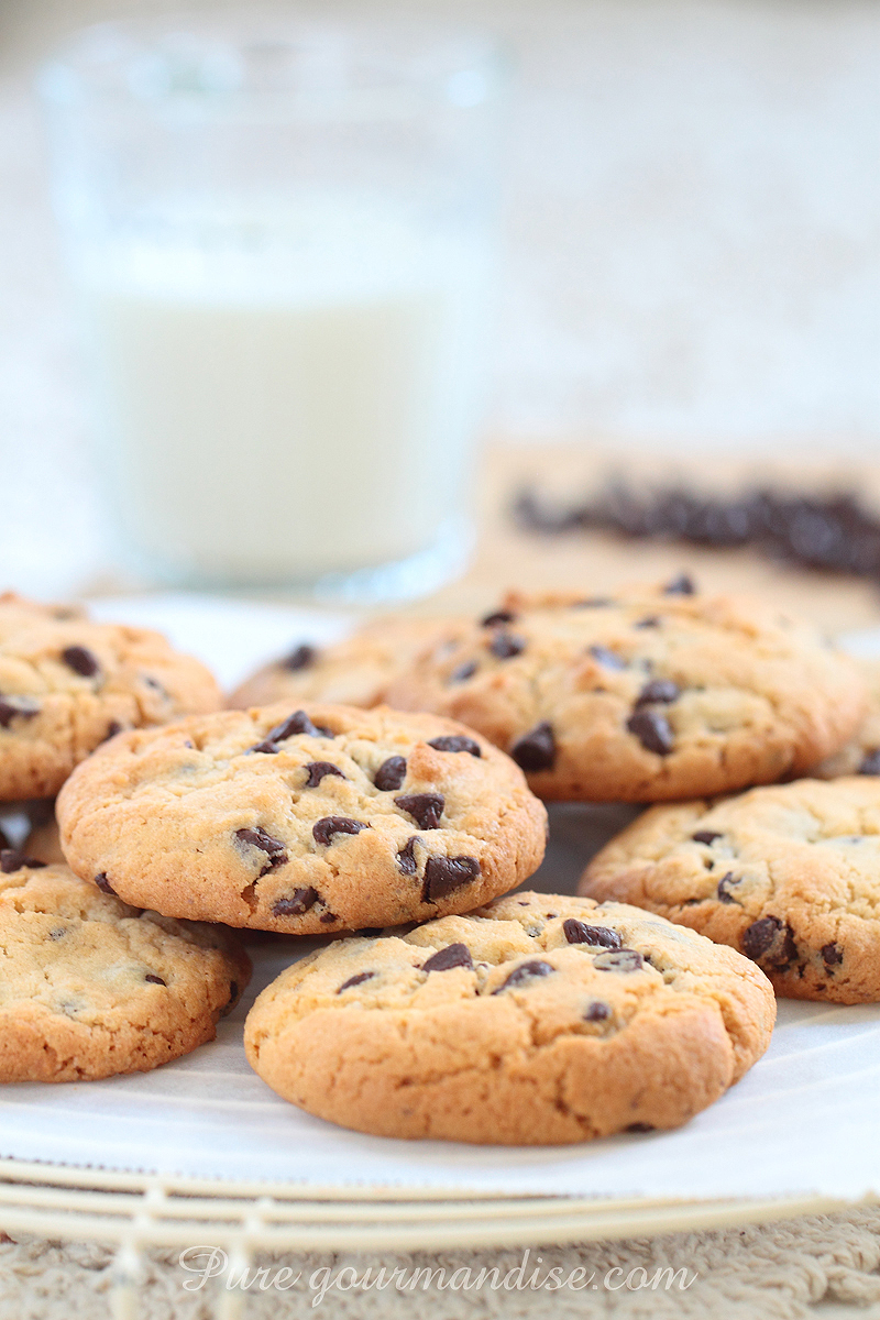 Cookies aux pépites de chocolat - Pure Gourmandise