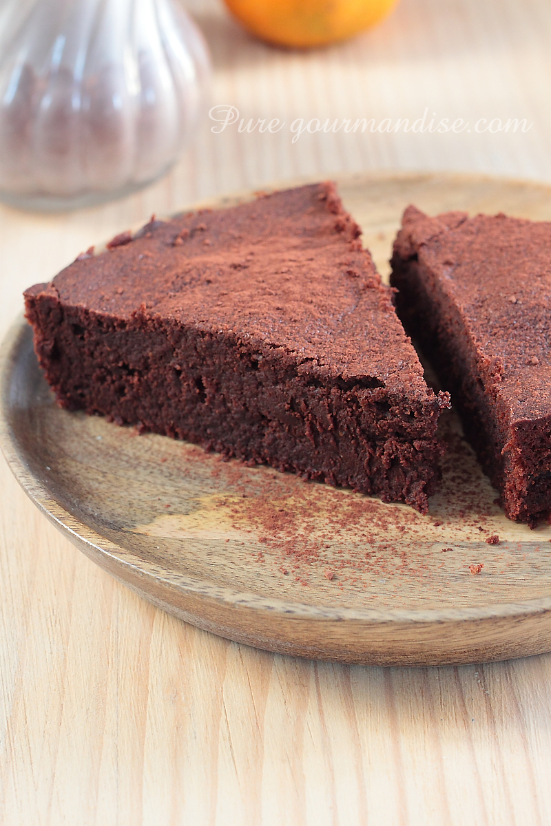 Fondant au chocolat à la clémentine de Corse - Pure Gourmandise