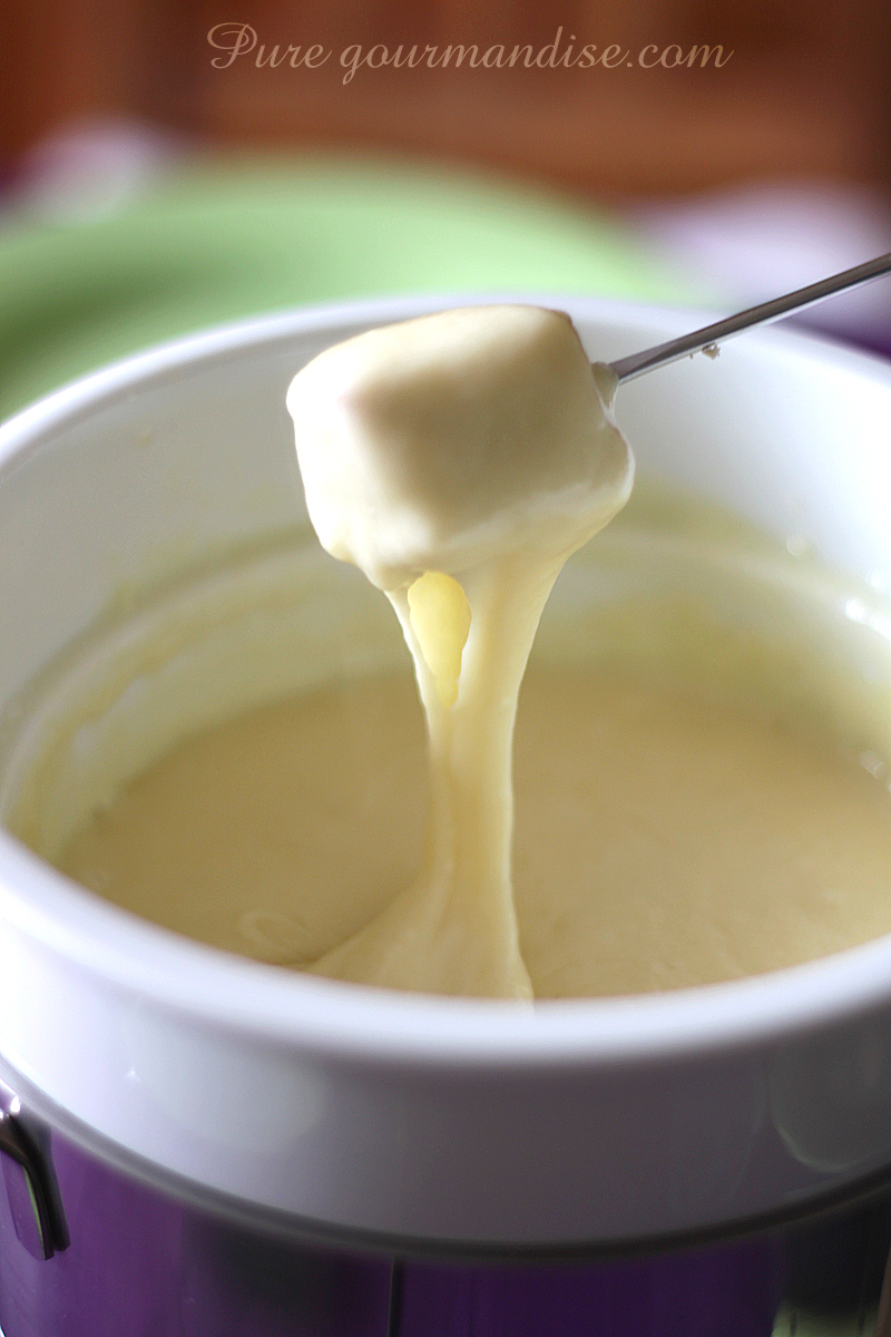 Fondue savoyarde au fromage - Pure Gourmandise