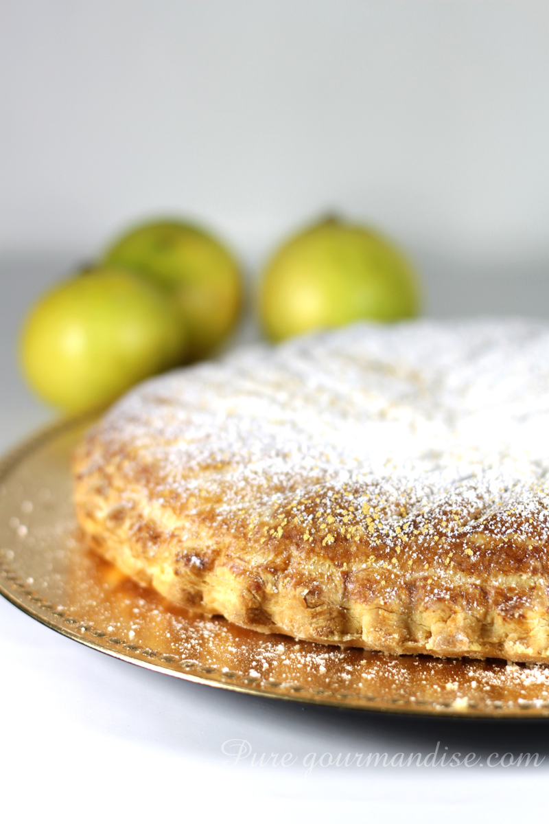 Galette des rois à la bergamote - Pure Gourmandise