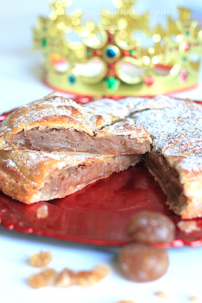 Galette des rois à la crème de marrons - Pure Gourmandise