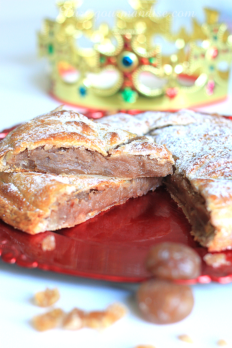 Galette des rois à la crème de marrons - Pure Gourmandise