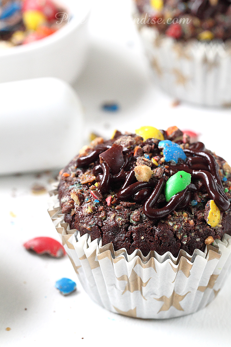 Muffins aux m&m's - Pure Gourmandise