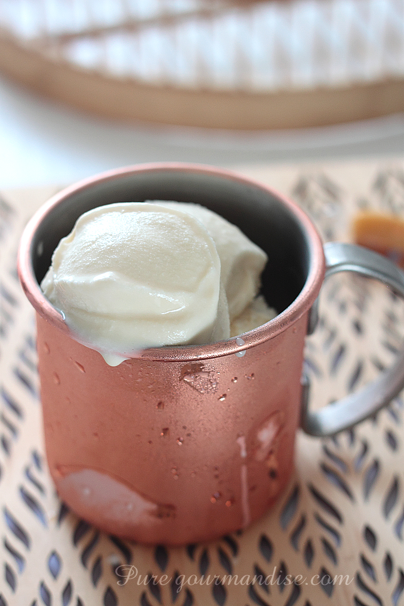 Glace à la confiture de lait / Dulce de leche - Pure Gourmandise