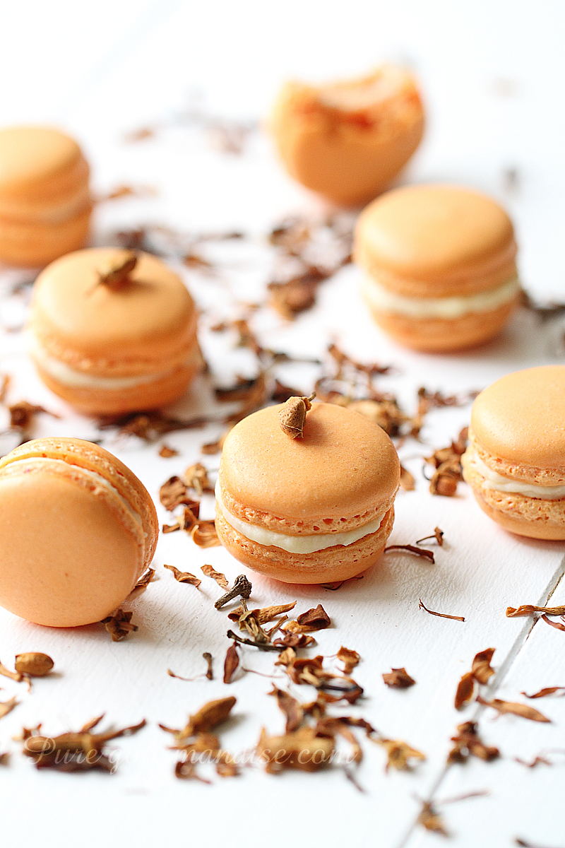 Macarons à la fleur d'oranger - Pure Gourmandise