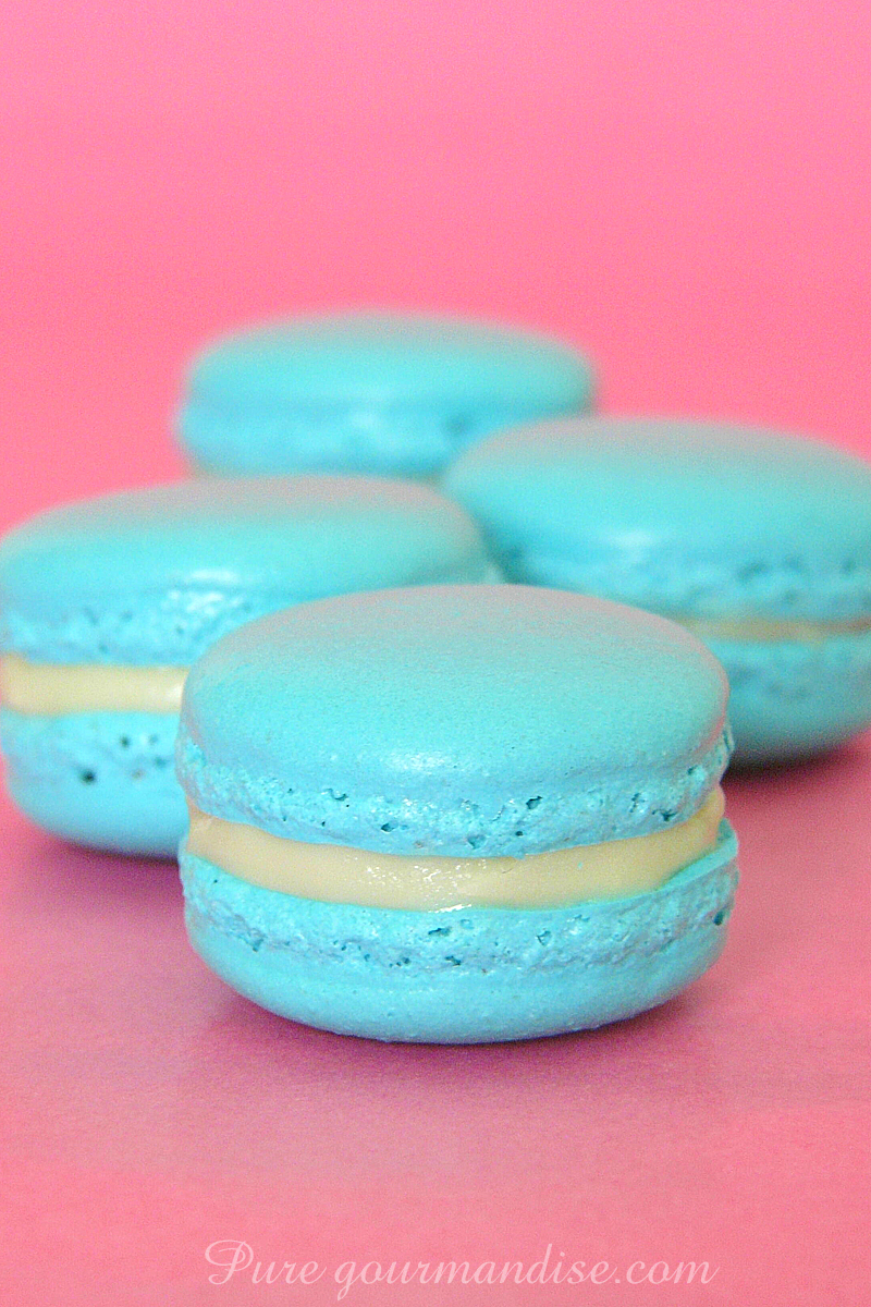 Macarons à la menthe glaciale - Pure Gourmandise