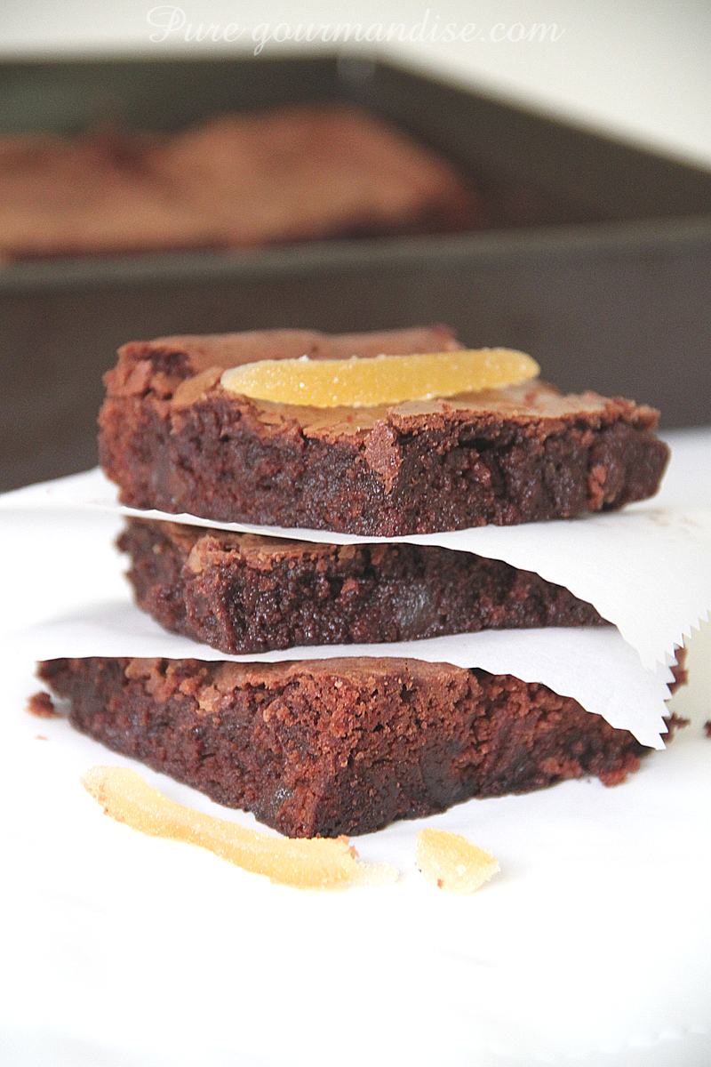 Brownie chocolat citron - Pure Gourmandise