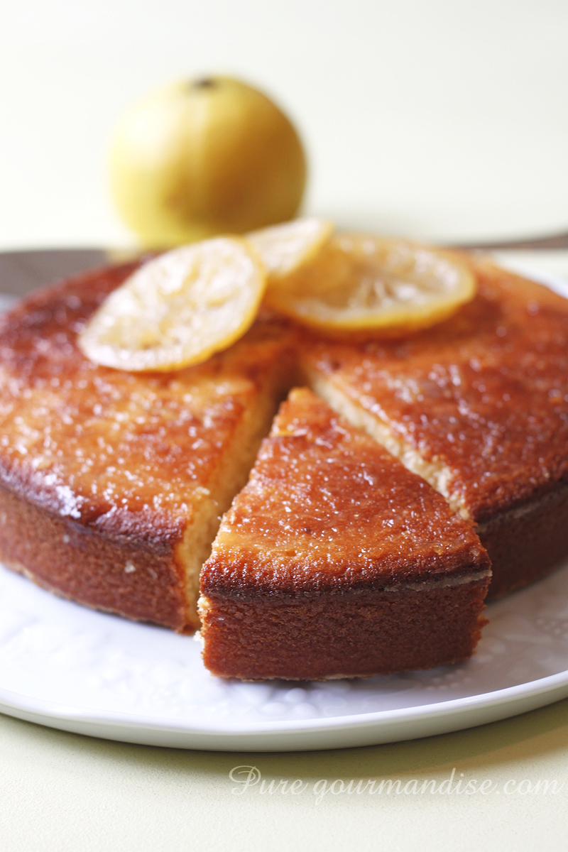 Gâteau humide à la bergamote - Pure Gourmandise