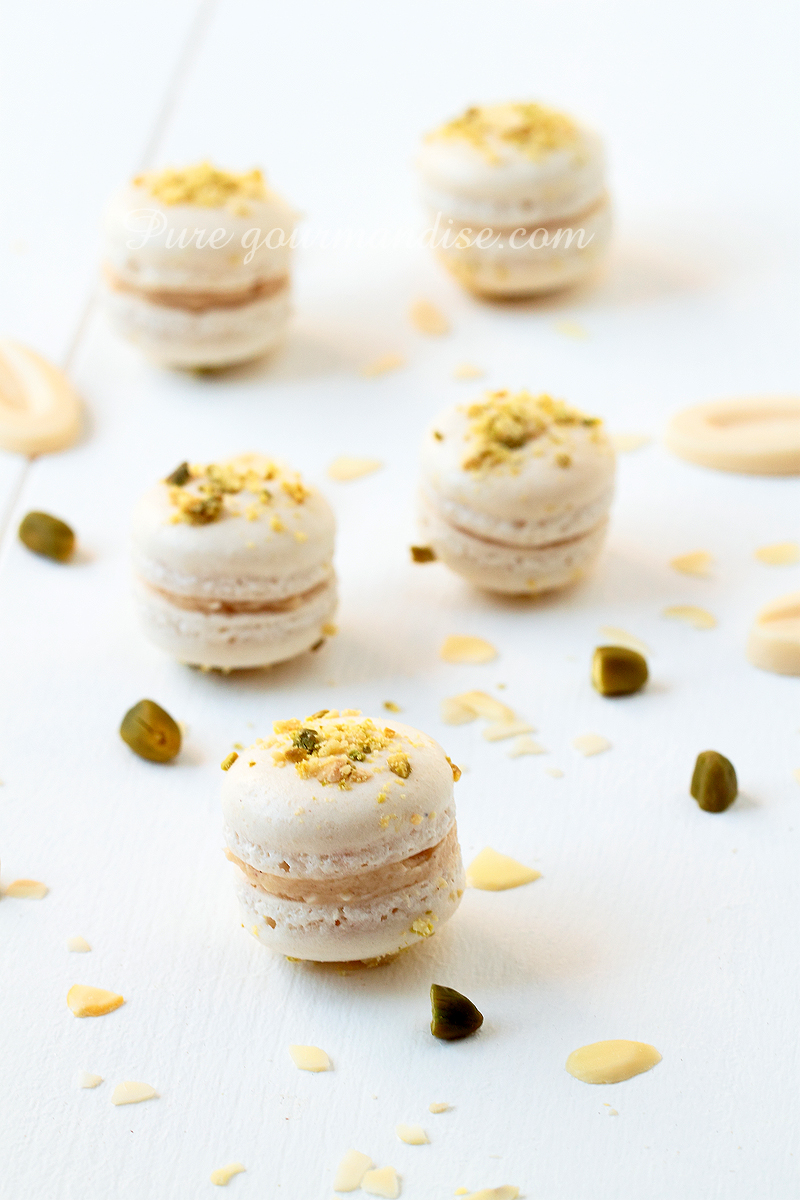 Macarons au nougat - Pure Gourmandise