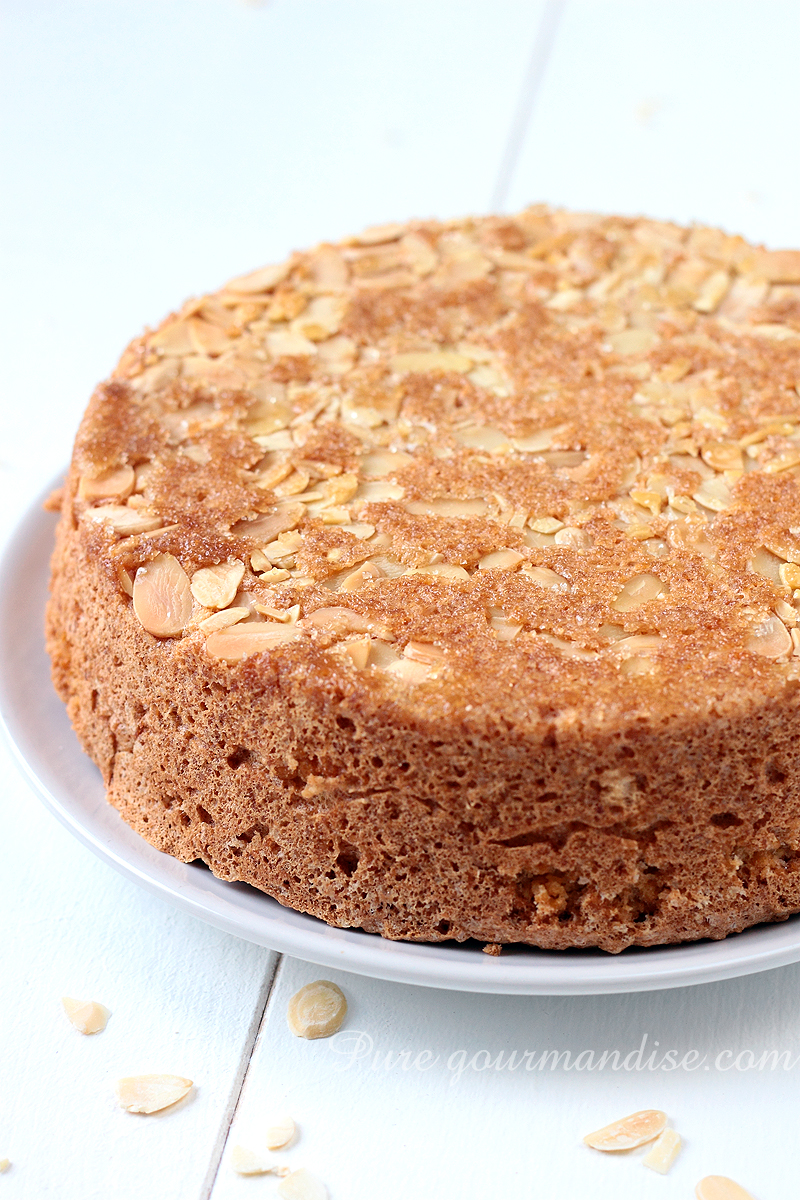 Petit gâteau moelleux aux amandes - Pure Gourmandise