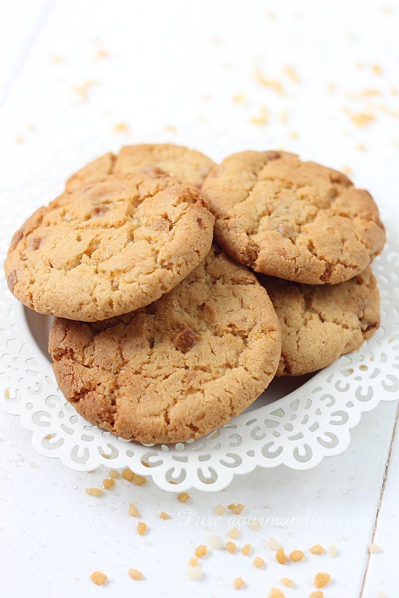 Cookies aux pépites de caramel - Pure Gourmandise