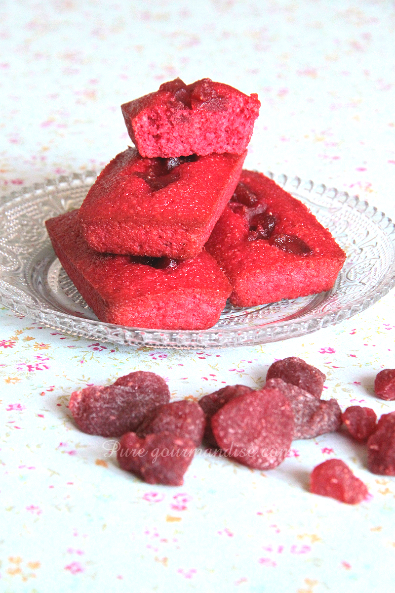 Financiers aux fruits rouges - Pure Gourmandise