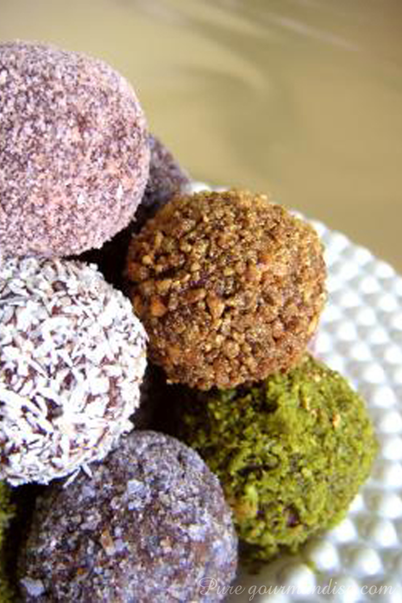 Truffes au chocolat - Pure Gourmandise