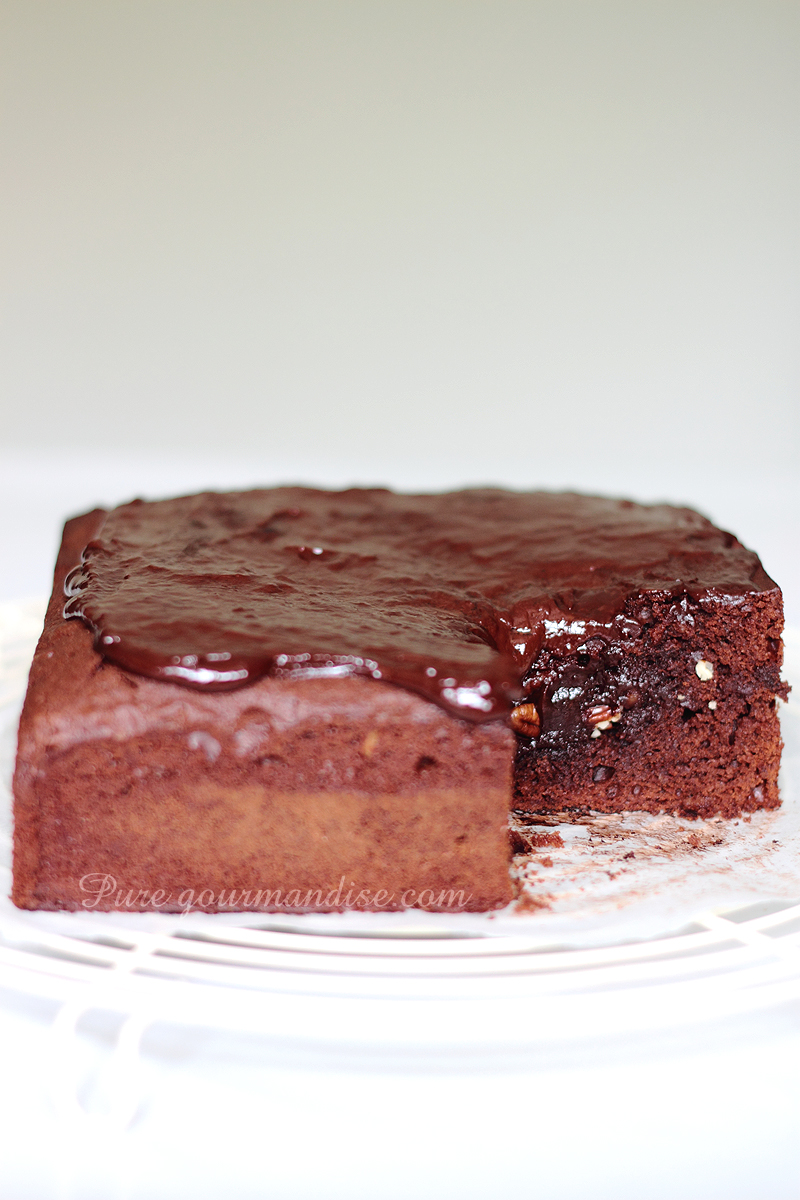 Brownie aux noix de pécan - Pure Gourmandise