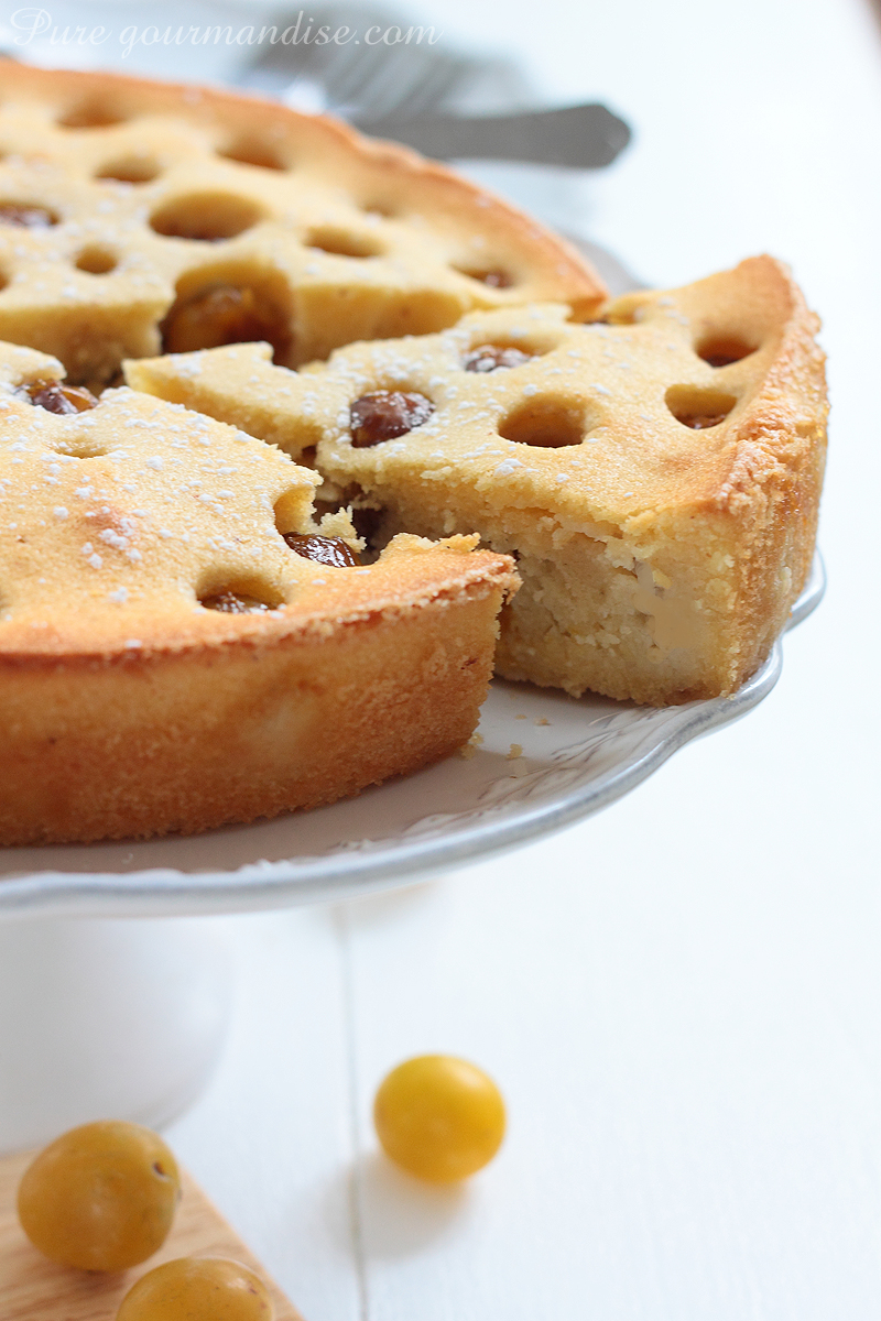 Gâteau mousseux aux mirabelles - Pure Gourmandise