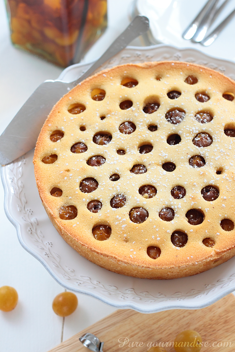 Gâteau mousseux aux mirabelles - Pure Gourmandise