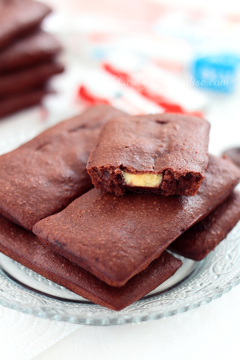 Financiers aux Kinder - Pure Gourmandise