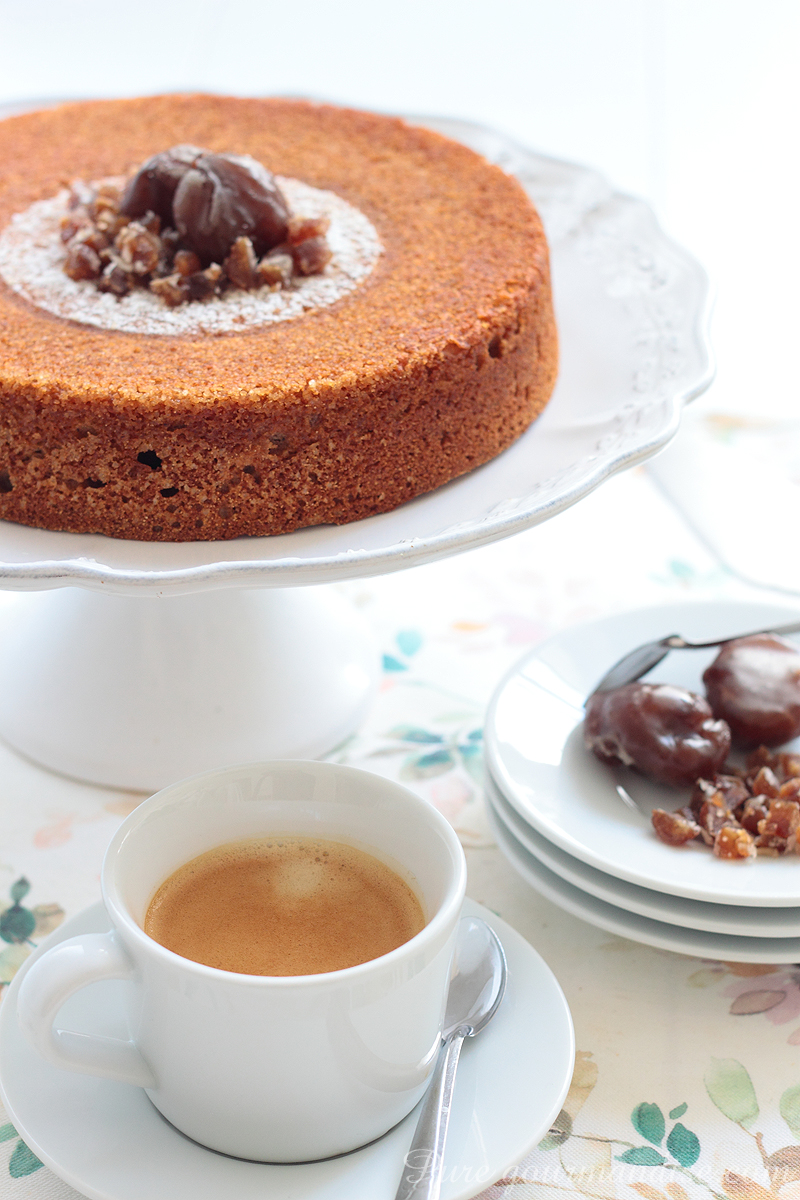 Gâteau ardéchois aux châtaignes - Pure Gourmandise