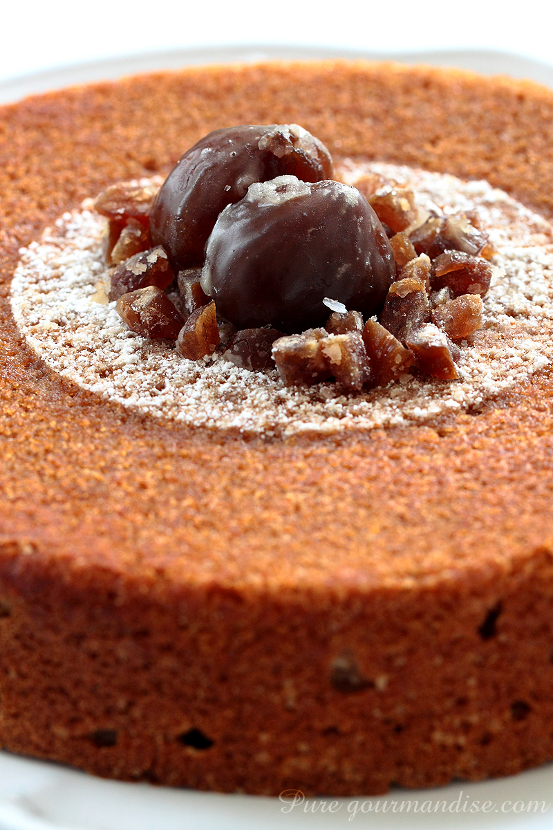 Gâteau ardéchois aux châtaignes - Pure Gourmandise